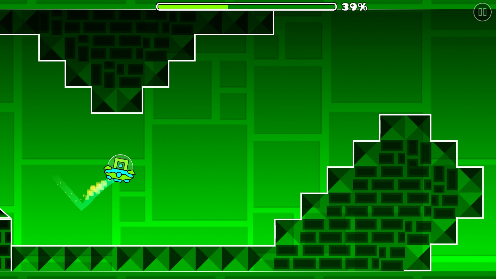 Geometry Dash: UFO 2D screenshot 1