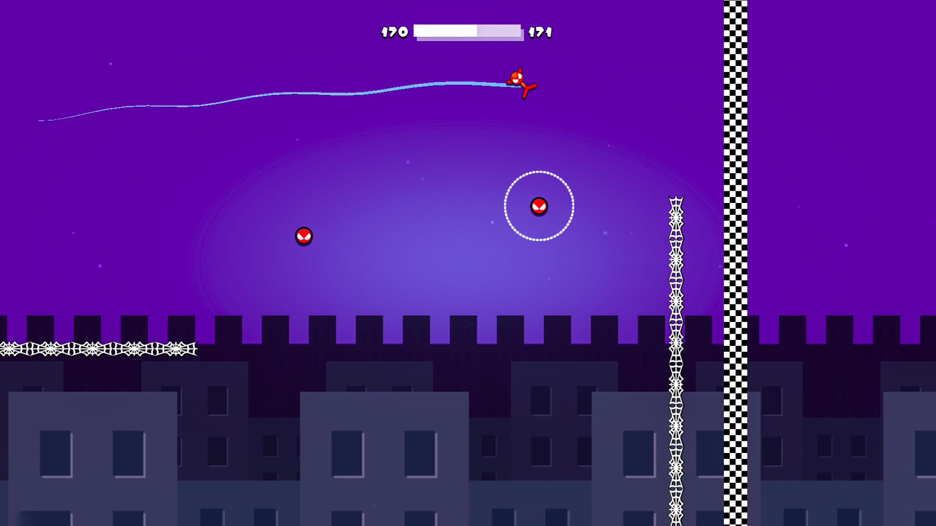 Stickman Spider Superhero with hook screenshot 6