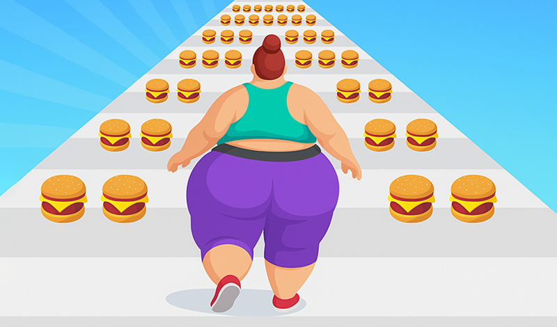 Дамочка на спорте?