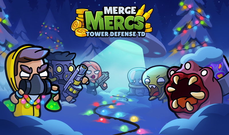 Merge Mercs: Tower Defense TD